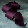2.5" x 10yd. Wine Wired Satin Ribbon by Celebrate It™ Classic