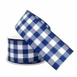 1.5" x 3yd. Wired Checkered Ribbon by Celebrate Itâ„¢