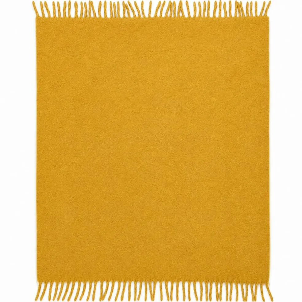 50" x 60" Yellow Soft Flannel Throw by Ashland®
