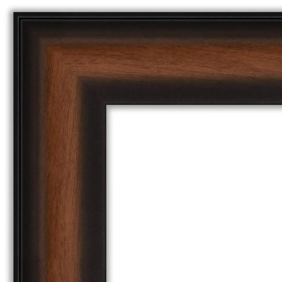 Yale Walnut Framed Corkboard, White Cork