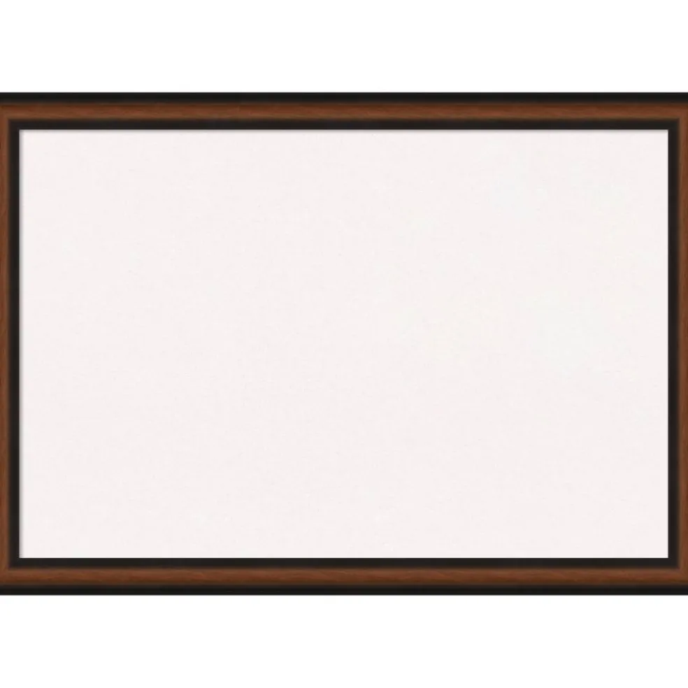 Yale Walnut Framed Corkboard, White Cork