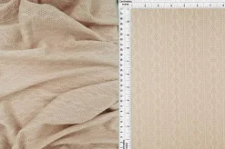 1 Yard Cable Knit Jacquard Sweater Fabric Heavyweight Stretch Knit 58/60" Wide