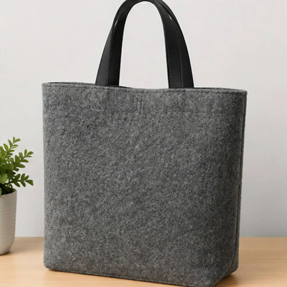 1 Yard Charcoal Acrylic Felt Fabric 72" Wide 1.6mm for Crafts & Sewing