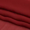 1 Yard Clay Red Viscose Georgette Fabric Lightweight Sheer 54 inch Width