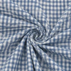 1 Yard Coppen Blue 1/4″ Gingham Checkered Fabric 58/59 Inch Wide