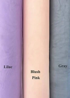 1 Yard Crystal Tulle Mesh Fabric Sheer Lightweight Polyester 58–59 inches Width