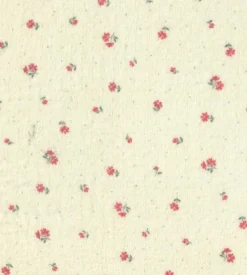 1 Yard Ditsy Pointelle Print Knit Fabric Cotton Stretch 61/63 Inches Wide
