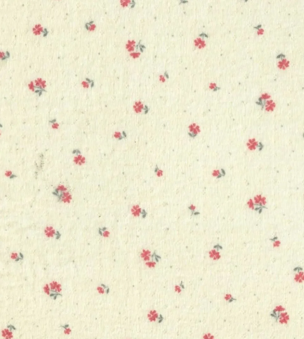 1 Yard Ditsy Pointelle Print Knit Fabric Cotton Stretch 61/63 Inches Wide