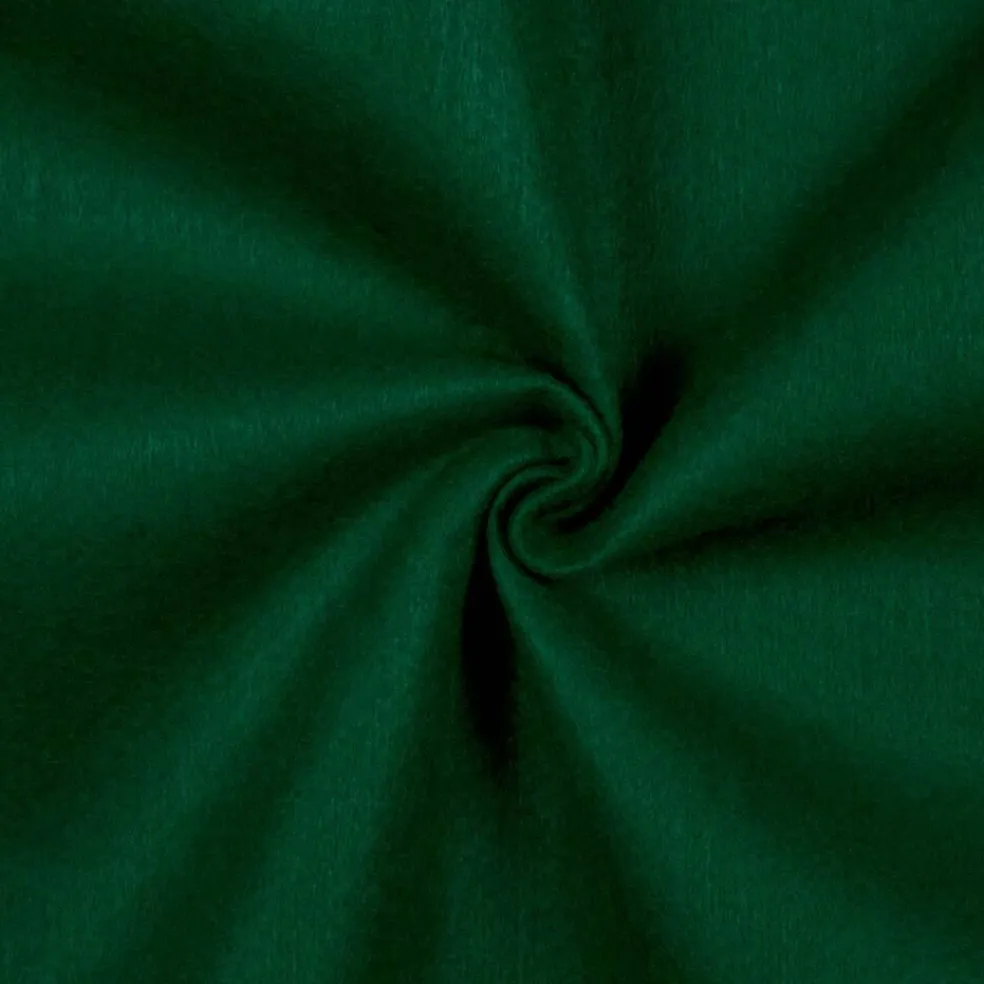 1 Yard Emerald Green Acrylic Felt Fabric 74" Wide Medium Heavyweight for Crafts & Costumes