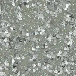 1 Yard Fame Stretch Mesh Embroidered Sequin 2 Way Stretch Dancewear Fabric 50 Inch Width
