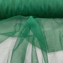 1 Yard Glitter Mesh Fabric 100% Polyester Sheer Sparkle 60