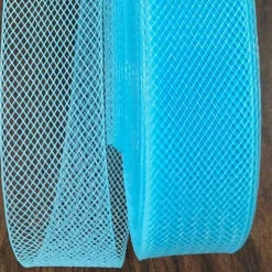 1 Yard Horsehair Trim 100% Nylon Crinoline Braid Webbing for Dresses, Veils & Hats 1" Wide