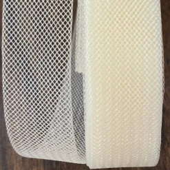 1 Yard Horsehair Trim 100% Nylon Crinoline Braid Webbing for Dresses, Veils & Hats 1" Wide