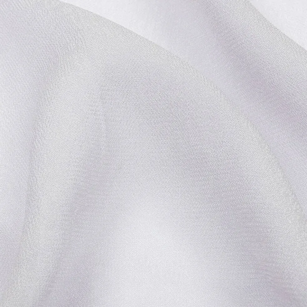 1 Yard Iris Lavender Viscose Georgette Fabric Lightweight Sheer 54 inch Width