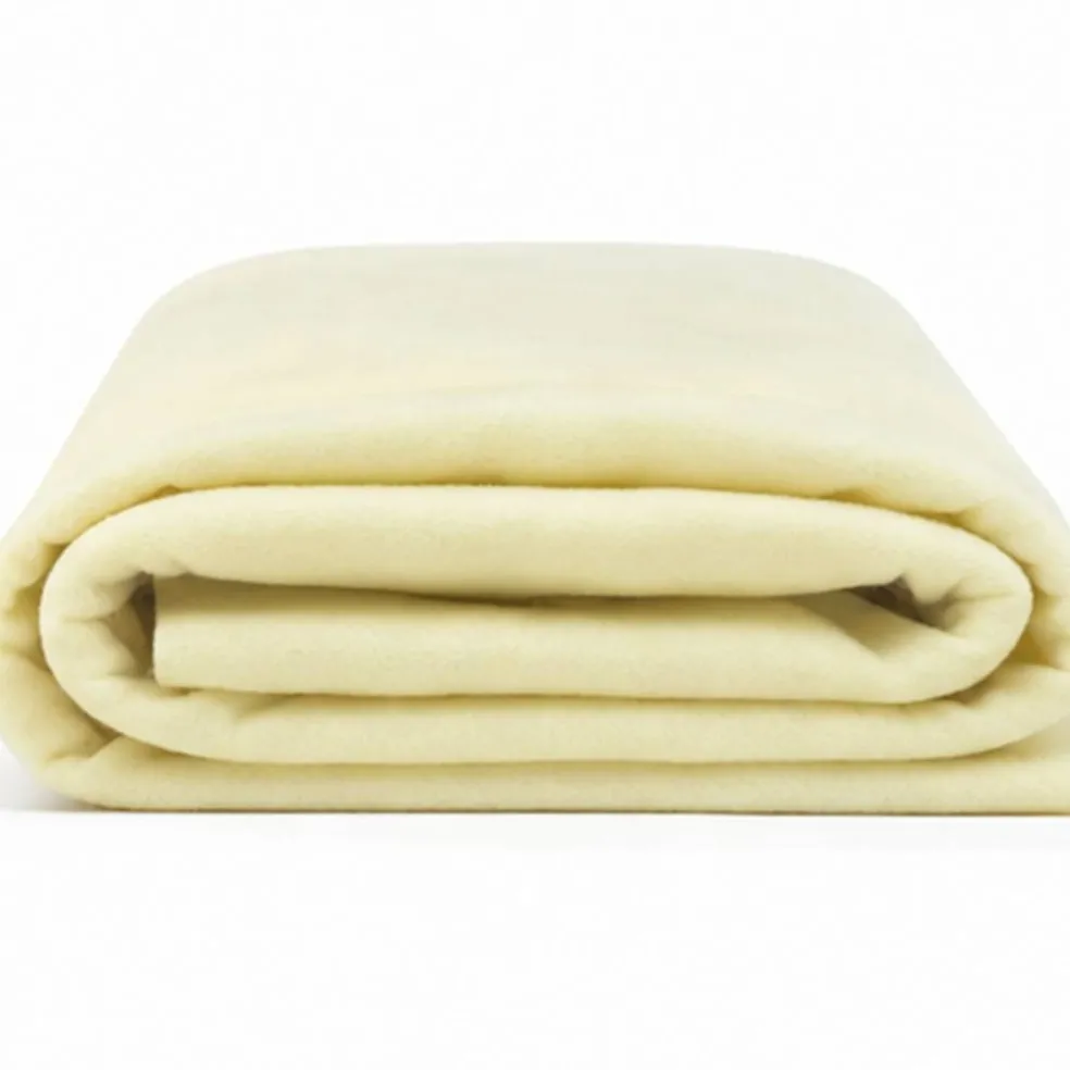 1 Yard Ivory Acrylic Felt Fabric 72" Wide 1-1.6mm for Crafts & Sewing