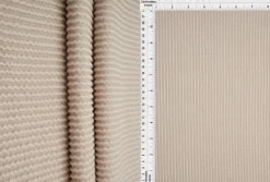 1 Yard Jacquard Double Knit Rib Stretch Fabric 230 GSM 52