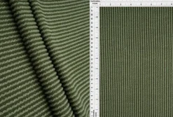 1 Yard Jacquard Double Knit Rib Stretch Fabric 230 GSM 52