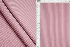 1 Yard Jacquard Double Knit Rib Stretch Fabric 230 GSM 52