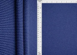 1 Yard Jacquard Double Knit Rib Stretch Fabric 230 GSM 52