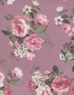 1 Yard Multi Chiffon Floral Print Woven Sheer Fabric 57/58" Wide