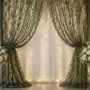 1 Yard Olive Stretch Sheer Floral Lace Fabric 58/60 Inches Wide