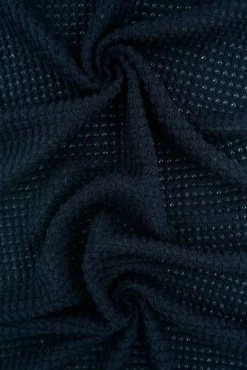 1 Yard Oversize Waffle Solid Stretch Knit Fabric 54/56 Inch Wide