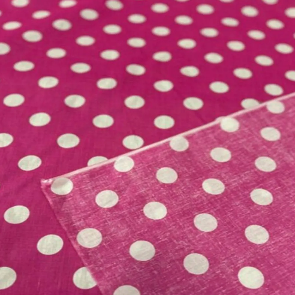 1 Yard Polka Dot Print Poly Cotton Fabric 58 Inches Wide Apparel