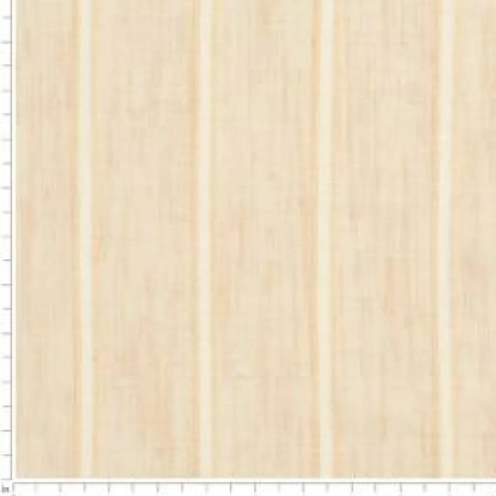 1 Yard Polyester Sheer Upholstery Fabric Lightweight Fade Resistant Elegant Vanilla