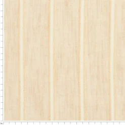 1 Yard Polyester Sheer Upholstery Fabric Lightweight Fade Resistant Elegant Vanilla
