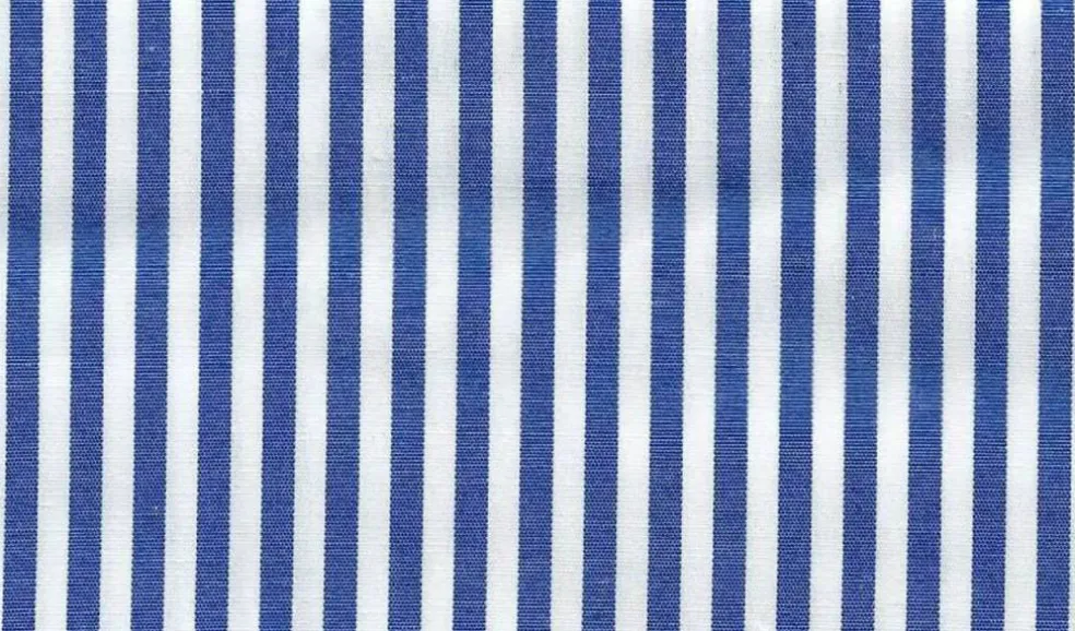 1 Yard Poplin Stripe Woven Fabric 57/58 Inch Wide Polyester Cotton