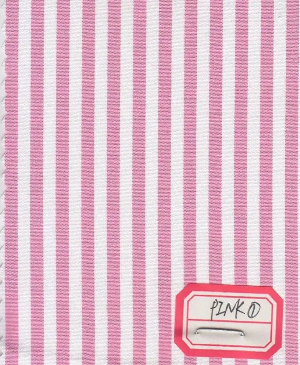 1 Yard Poplin Stripe Woven Fabric 57/58 Inch Wide Polyester Cotton