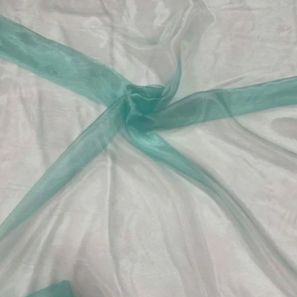 1 Yard Sheer Organza Fabric for Crafts & Decor 58/60 Inches Width