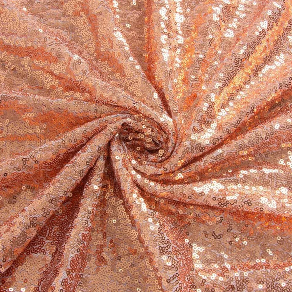 1 Yard Shimmering Sequin Fabric Stretch Mesh 54 Inch Width for Dresses & Decor
