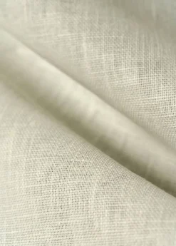 1 Yard Solid Ivory Pure Linen Fabric 8 oz Durable 58 Inch Width