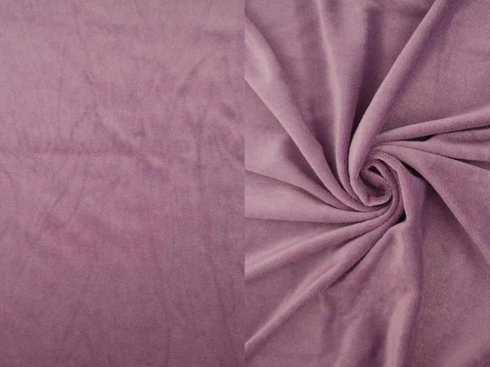 1 Yard Solid Velour Fabric Soft Plush & Stretchy 58/60" Wide
