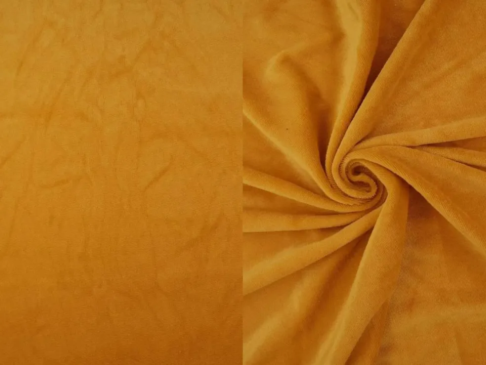 1 Yard Solid Velour Fabric Soft Plush & Stretchy 58/60" Wide
