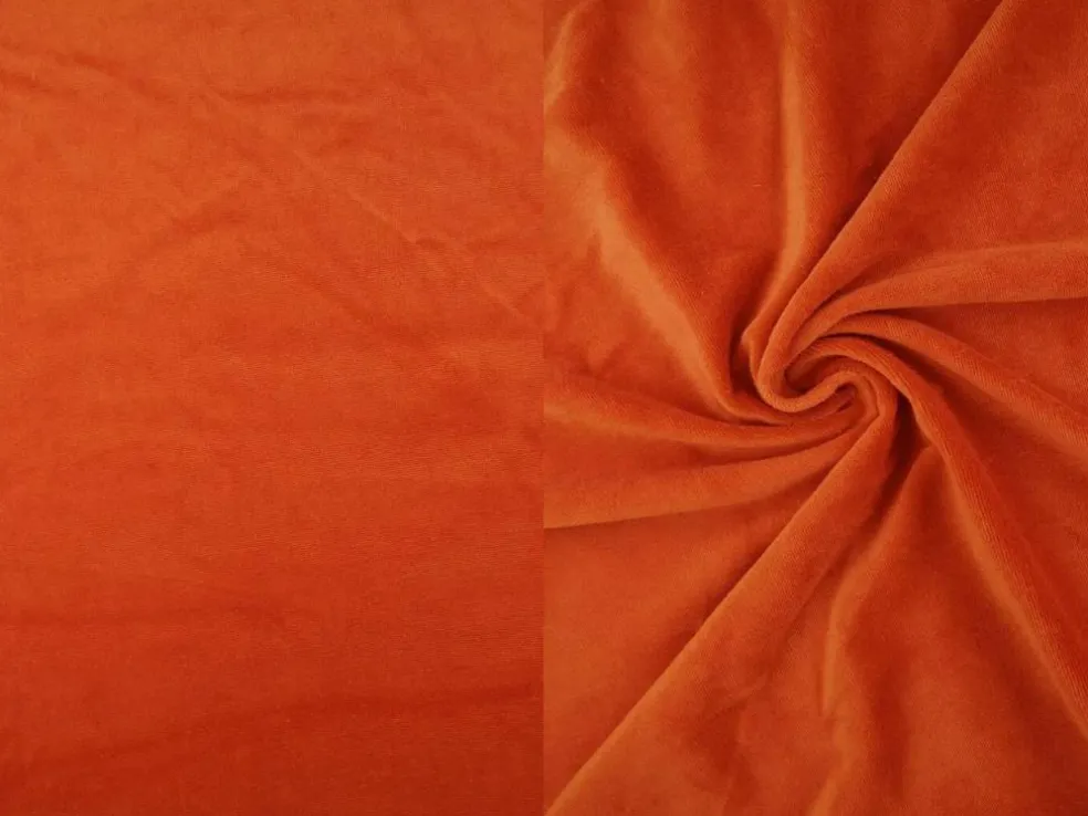 1 Yard Solid Velour Fabric Soft Plush & Stretchy 58/60" Wide