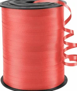 500 Yards Red Crimped Curling Ribbon – 1/5" for Gift Wrapping, Balloons & Party Decor
