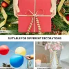 500 Yards Square Pattern Glitter Curling Ribbon – 1/5" Balloon String for Gifts & Party Decor