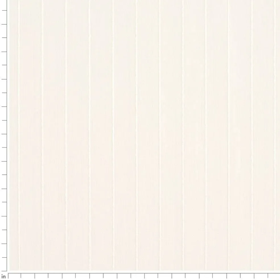 1 Yard White 100 Percent Polyester Performance Grade Sheer Fabric for Drapery and Upholstery