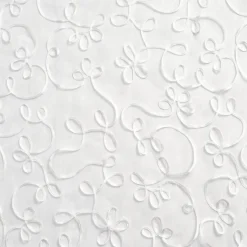 1 yard Winter White 100 Percent Polyester Sheer Fabric for Drapery and Upholstery