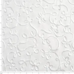 1 yard Winter White 100 Percent Polyester Sheer Fabric for Drapery and Upholstery
