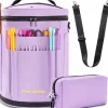 Yarn Bag Organizer, Expandable Crochet Bag