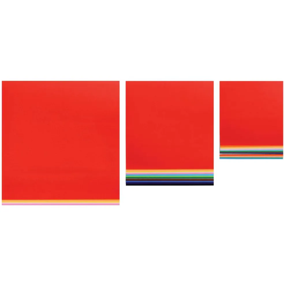 Yasutomo® Assorted Solids Origami Paper, 55 Sheets
