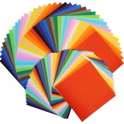 Yasutomo® 6.75" Mixed Solids Origami Paper, 100 Sheets