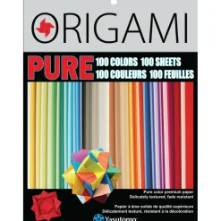 Yasutomo® PURE Color 5.875" x 5.875" Origami Paper, 100 Sheets