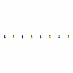 1yd. Mini Orange & Purple Garland by Ashland®