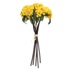 12.75" Yellow Berry Bundles, 2ct.