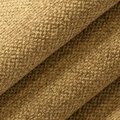 Yellow Fade Resistant Plain Textured Upholstery Fabric by The Yard - SKU: Charger Brass