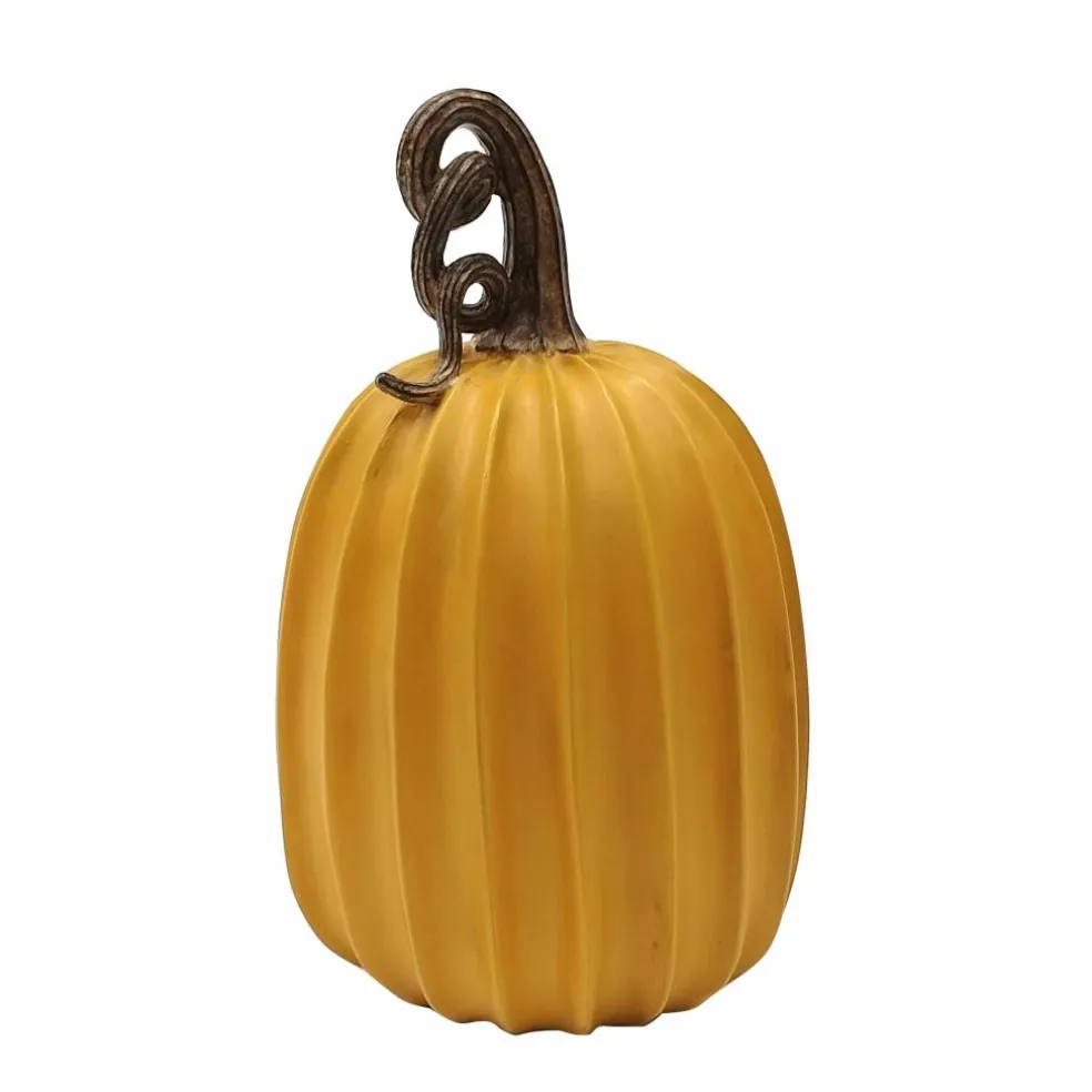 11.5" Yellow Orange Pumpkin Tabletop Décor by Ashland®
